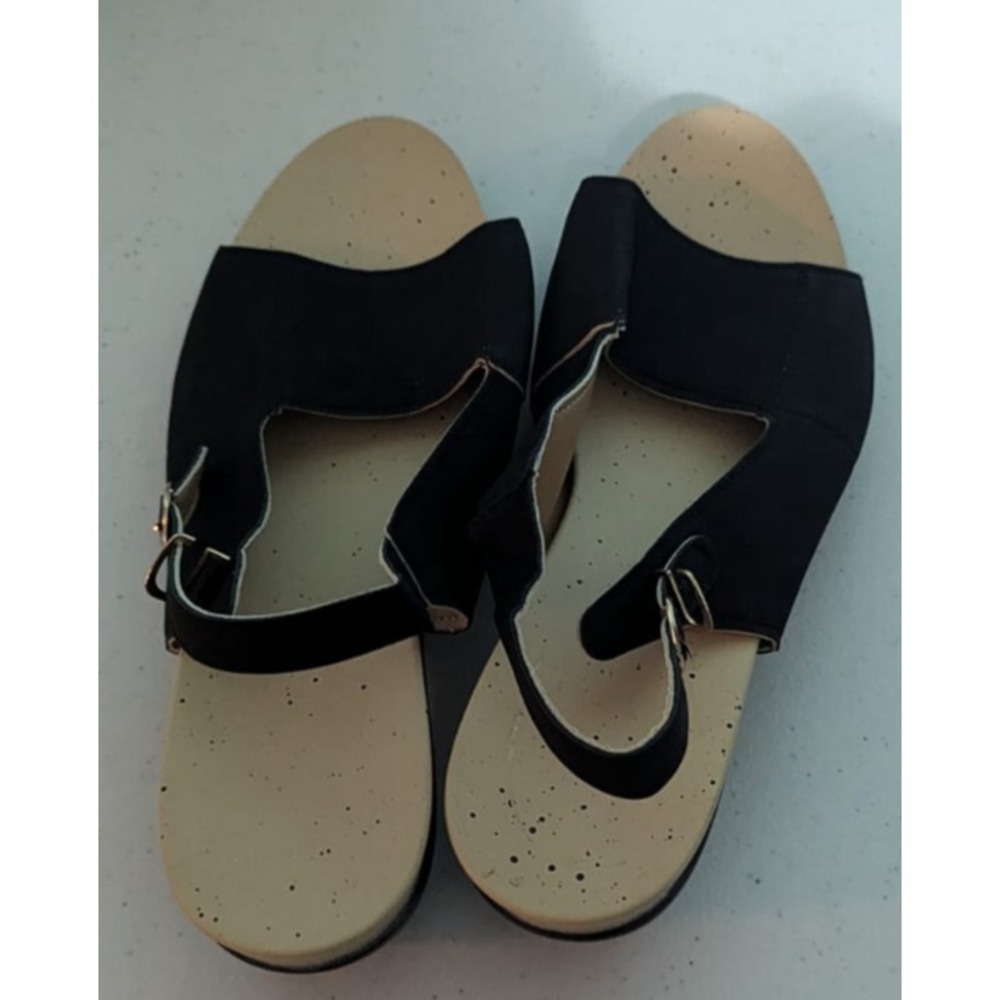 Women's Sandals EU Size‎ 43 ABCDEF Brand US 10 Black